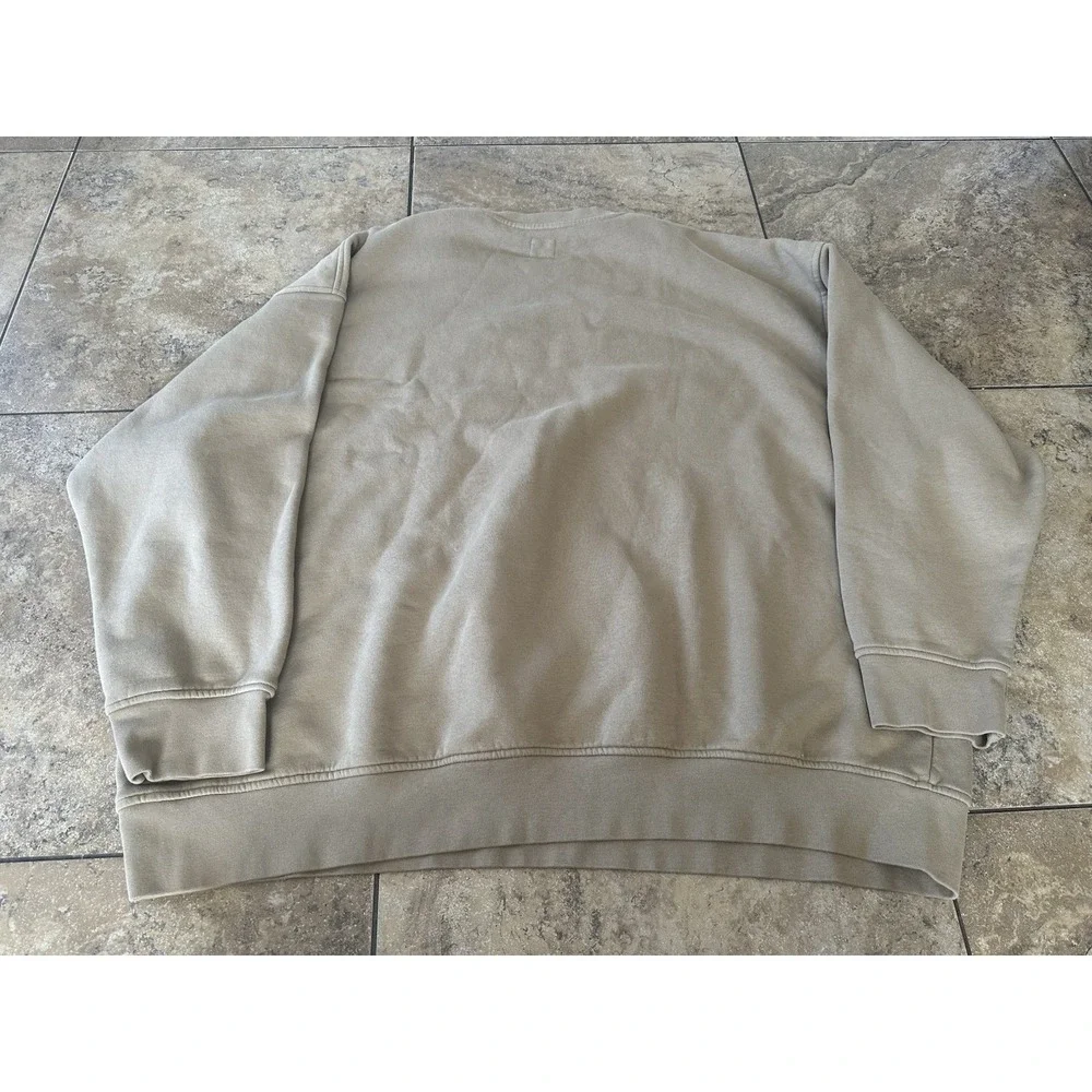 Levi's Men's Crewneck Sweatshirt Size 4XL Tan Pullover Relaxed Fit